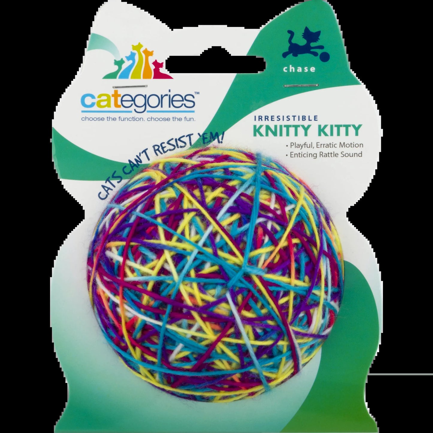 Knitty Kitty Ball Cat Toy