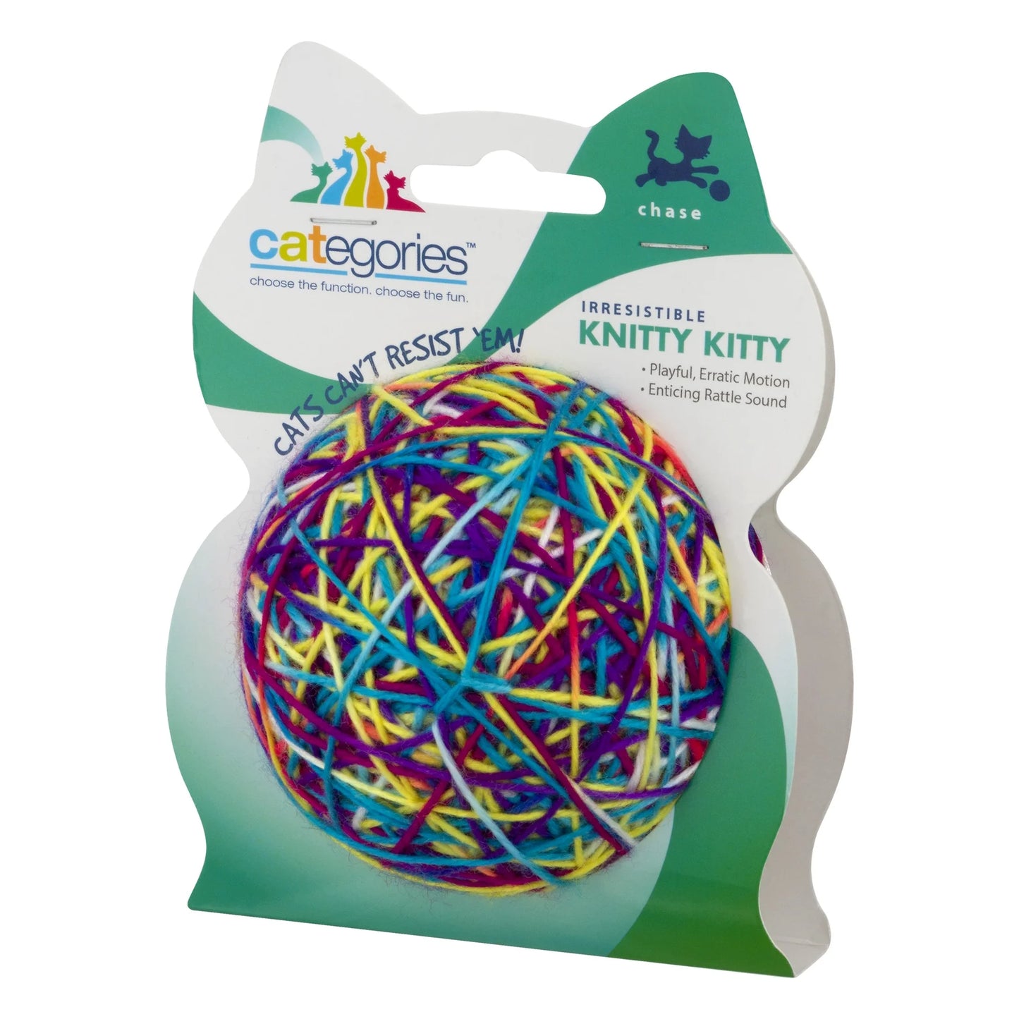 Knitty Kitty Ball Cat Toy