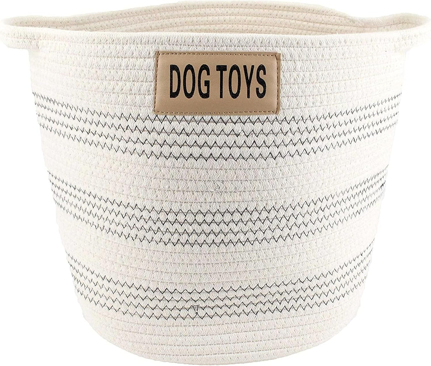 Dog Toy Organizing Cotton Basket (Large)
