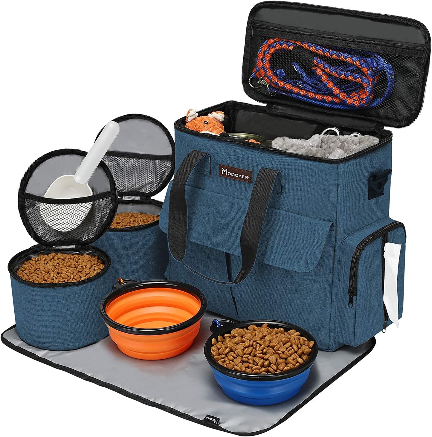Dog Travel Bag (Blue)
