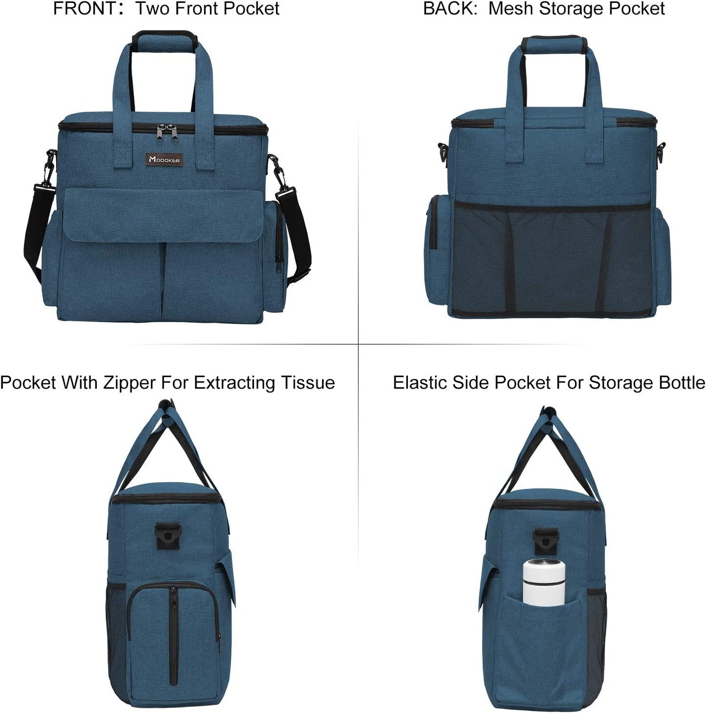 Dog Travel Bag (Blue)