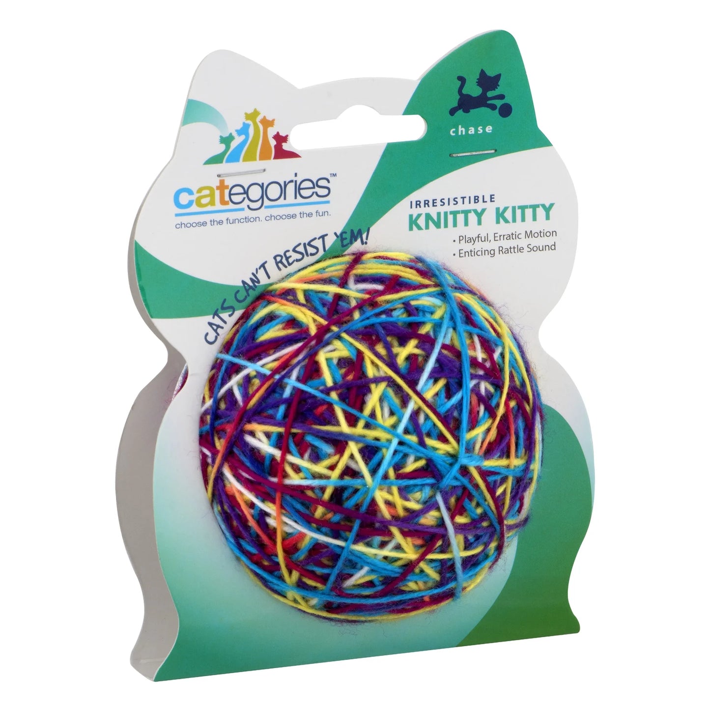 Knitty Kitty Ball Cat Toy