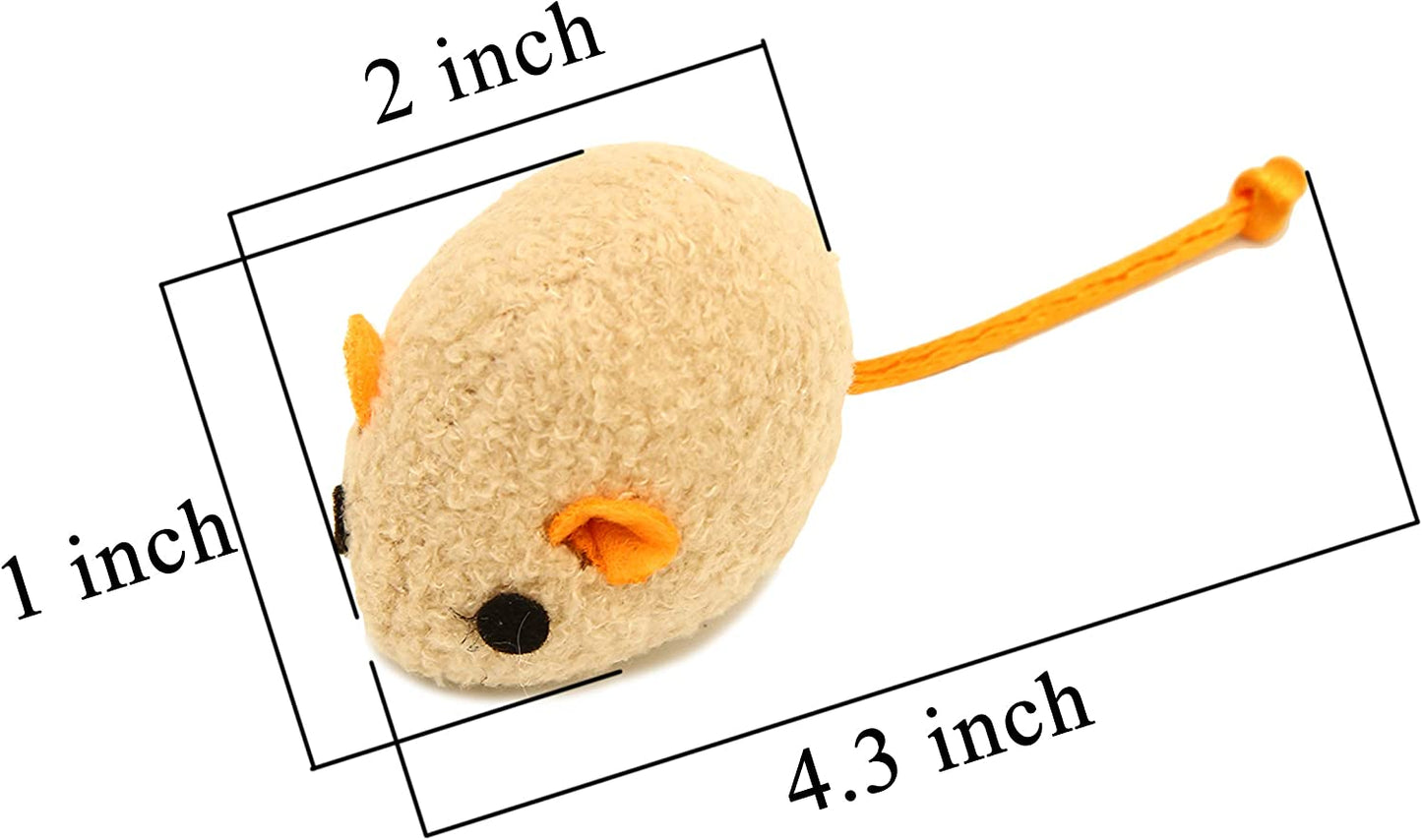 20 Pcs Cat Toys, Catnip Mice, Interactive Play