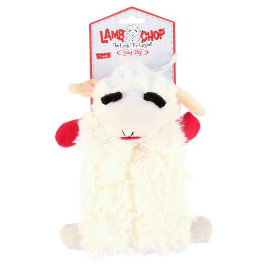Lamb Chop Dog Toy with Squeaker 