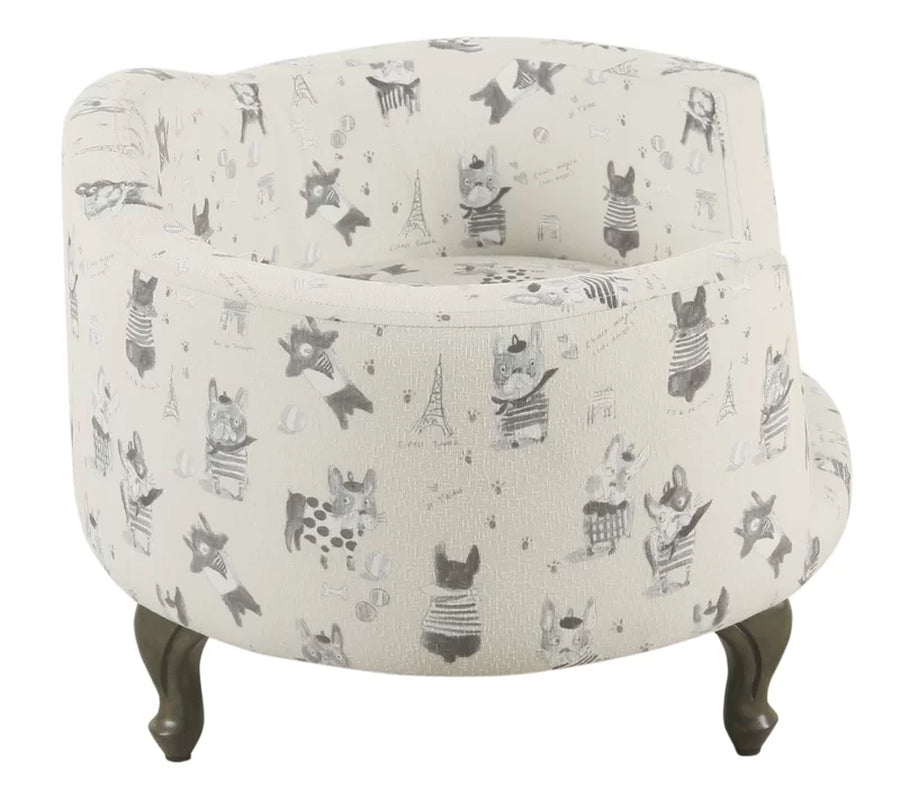 Pattern Dog Sofa