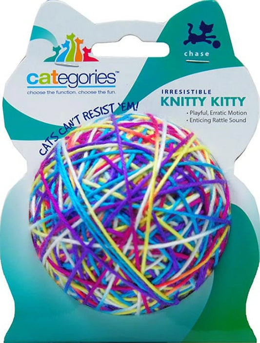 Knitty Kitty Ball Cat Toy